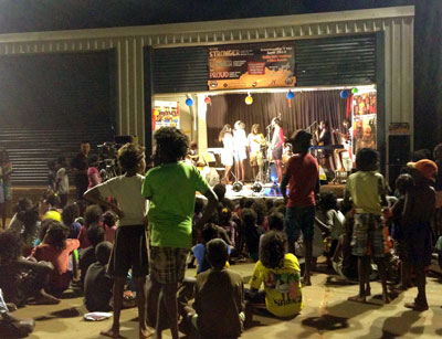 Galiwinku NT Stronger Longer Proud Tour 2014